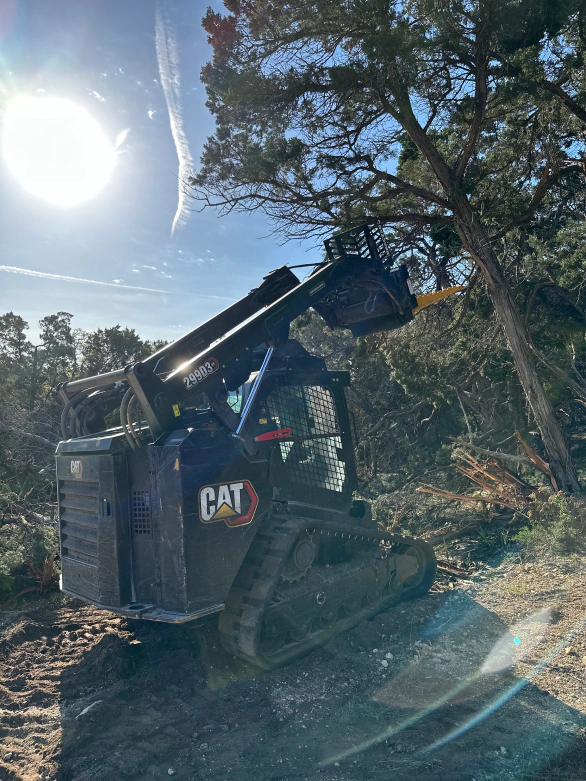 Land Clearing Services Bulverde TX Red Line Landworx LLC