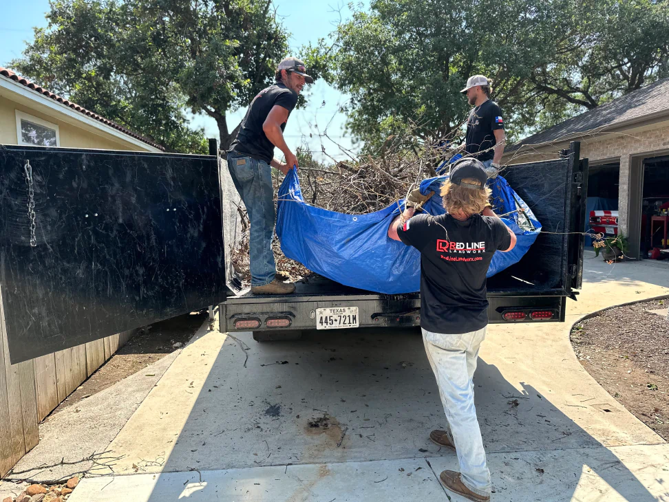 Land Clearing Services Bulverde TX Red Line Landworx LLC